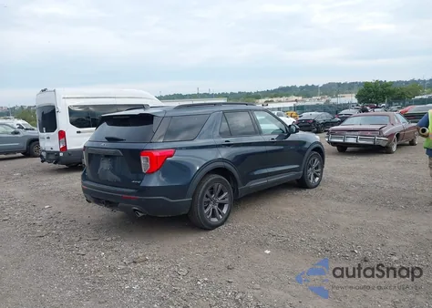 2022 Ford Explorer Xlt z USA, uszkodzony, nr VIN 1FMSK8DH2NGB66791